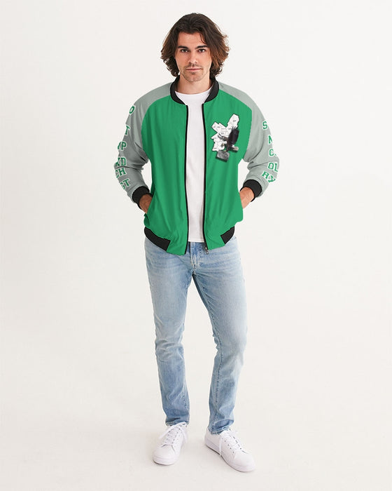 Eagles Kelly Green Men's Bomber Jacket