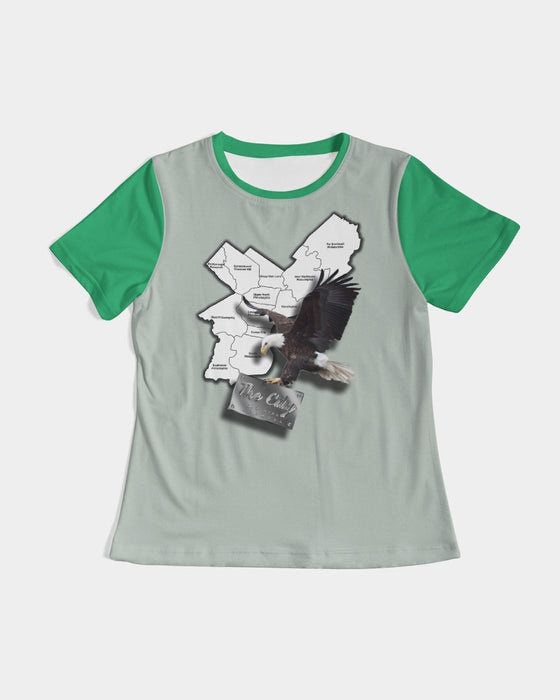 Eagles Kelly Green Women's Tee