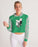 Eagles Kelly Green Women's Cropped Hoodie