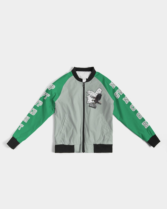 Eagles Kelly Green Women's Bomber Jacket