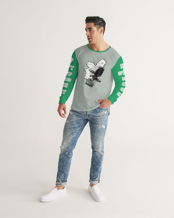 Eagles Kelly Green Men's Long Sleeve Tee