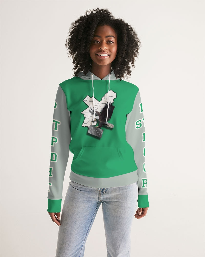 Eagles Kelly Green Women's Hoodie