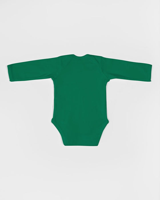 Eagles Kelly Green Infant Long Sleeve Baby Bodysuit