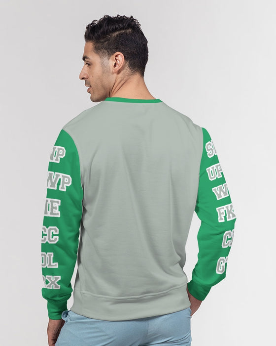 Eagles Kelly Green Men's Classic French Terry Crewneck Pullover