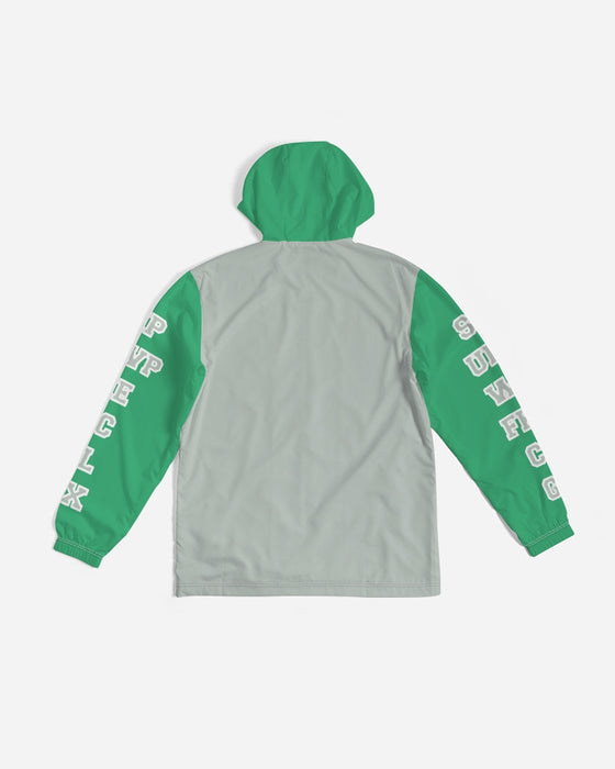 Eagles Kelly Green Men's Windbreaker