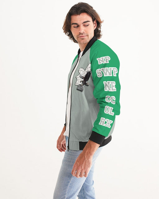 Eagles Kelly Green Men's Bomber Jacket