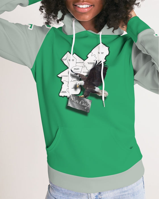 Eagles Kelly Green Women's Hoodie