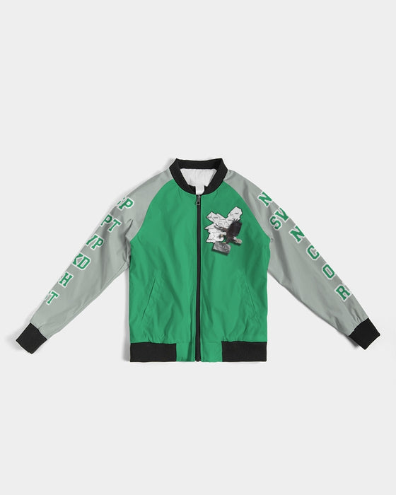 Eagles Kelly Green Women's Bomber Jacket