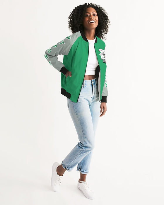 Eagles Kelly Green Women's Bomber Jacket