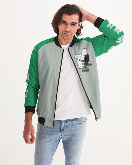 Eagles Kelly Green Men's Bomber Jacket