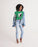 Eagles Kelly Green Women's Lounge Cropped Tee